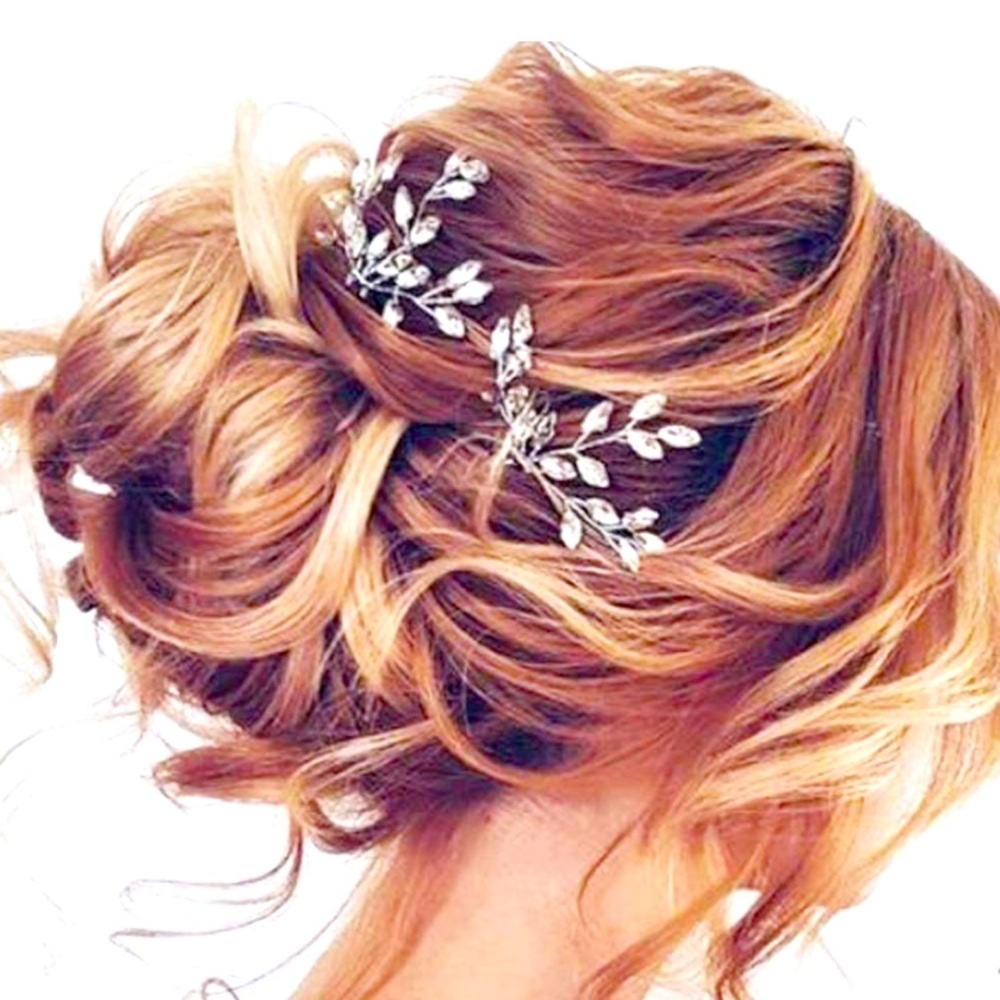 Set of 3 Wedding Decorative Hair Pins